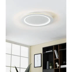 Eglo Connect.Z Smart Taklampa Padrogiano-Z Stål Vit 9.7W 1170lm - 827-865 Justerbar Vit | 595mm - Dimbar