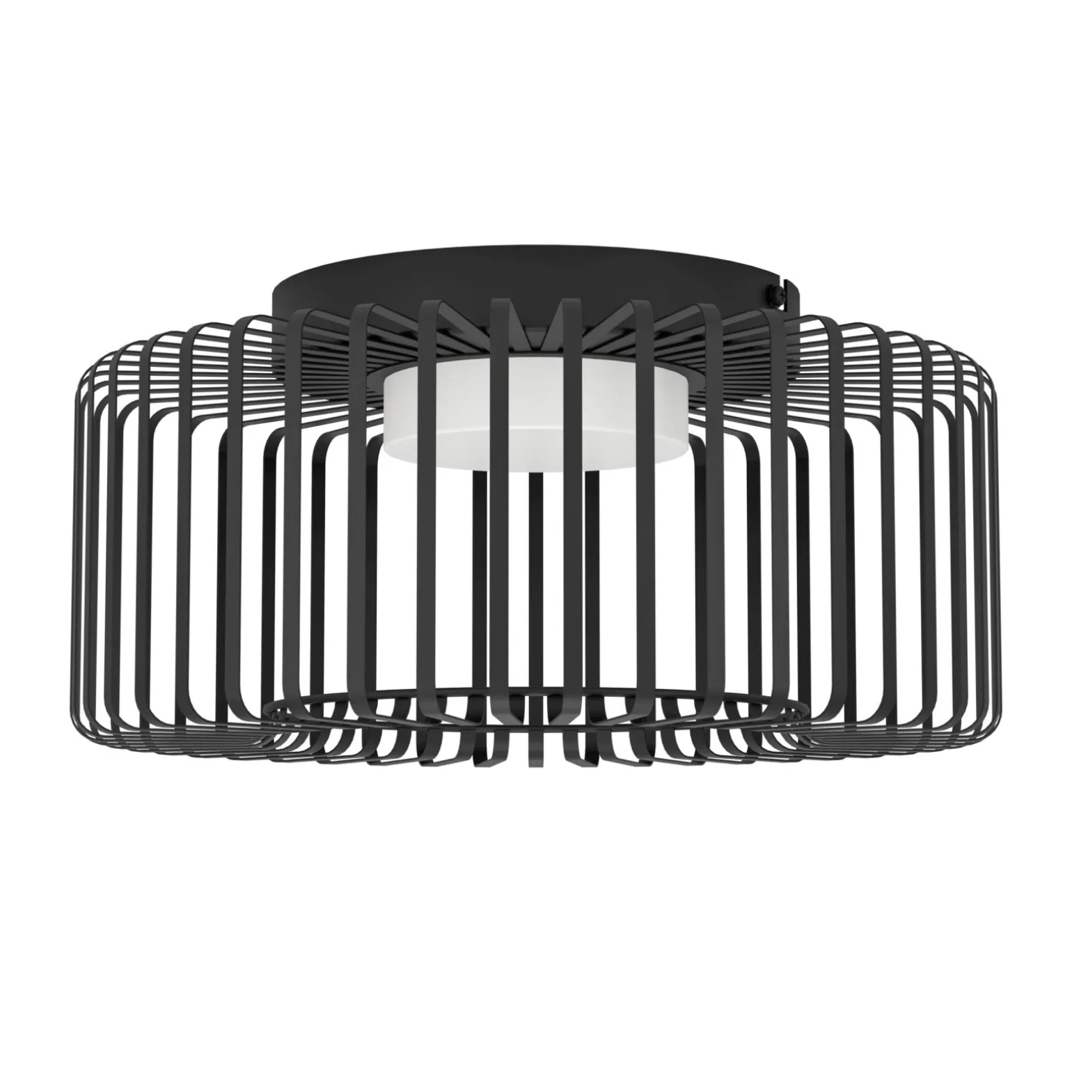 Eglo Connect.Z Smart Taklampa Ginestrone-Z Stål Svart 22W 2450lm - 827-865 Justerbar Vit | 450mm - Dimbar
