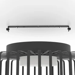 Eglo Connect.Z Smart Taklampa Ginestrone-Z Stål Svart 22W 2450lm - 827-865 Justerbar Vit | 450mm - Dimbar