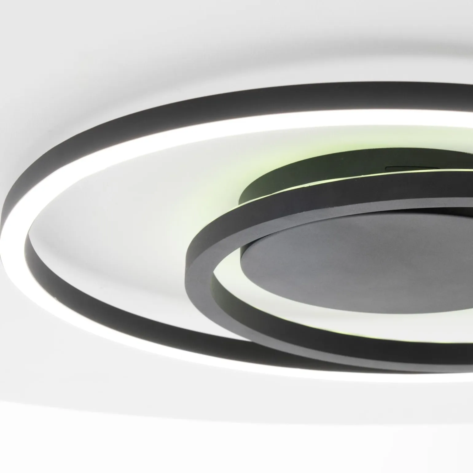 Eglo Connect.Z Smart Taklampa Calagrano-Z Aluminium Svart 20W 2750lm - 827-865 Justerbar Vit | 450mm - Dimbar