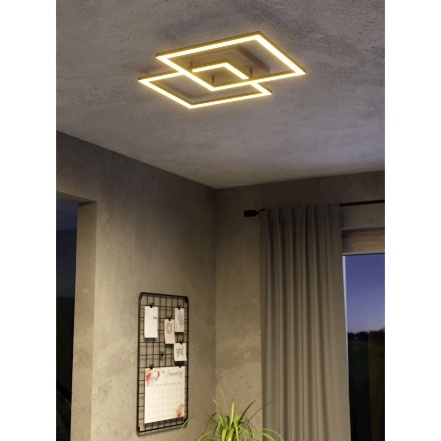 Eglo Connect.Z Smart Taklampa Lomaltas-Z Stål Svart 15W 1850lm - 827-865 Justerbar Vit | Dimbar