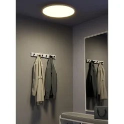 Eglo Connect.Z Smart Taklampa Sarsina-Z Aluminium Vit 41W 5800lm - 827-865 Justerbar Vit | 600mm - Dimbar