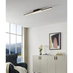 Eglo Connect.Z Smart Taklampa Fraioli-Z Aluminium Svart 17W 2100lm - 827-865 Justerbar Vit | Dimbar