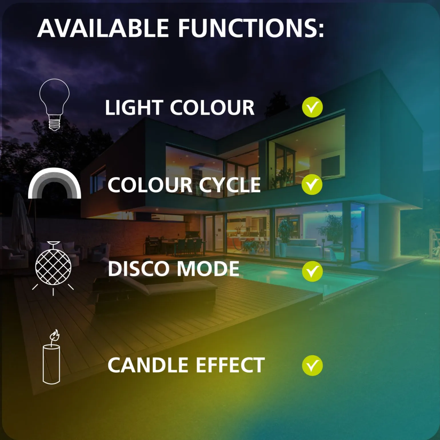 Eglo Connect.Z Smart Taklampa Fraioli-Z Aluminium Vit 17W 2100lm - 827-865 Justerbar Vit | Dimbar