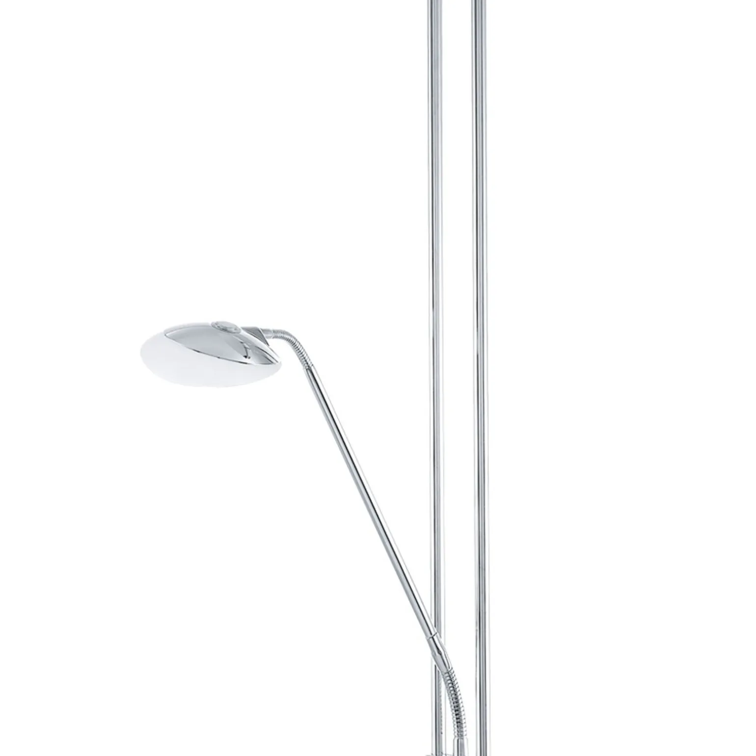 Eglo Golvlampa Baya Led Stål Krom 20W 2440lm - 830 Varm Vit | Dimbar