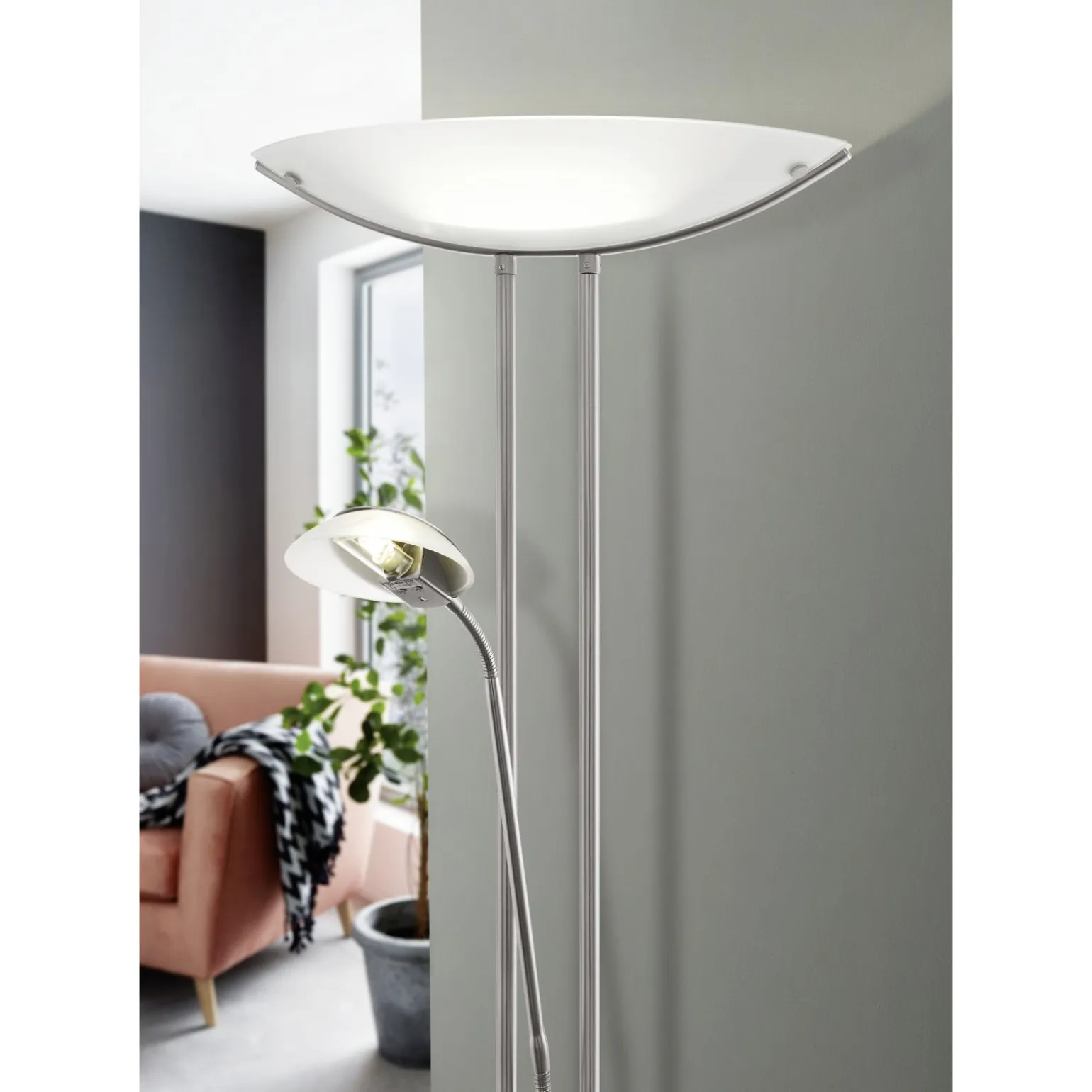 Eglo Golvlampa Baya | Passande För 1x R7s och 1x G9