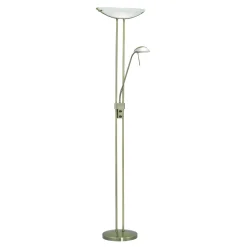 Eglo Golvlampa Baya Stål Guld | Passande För 1x R7s och 1x G9