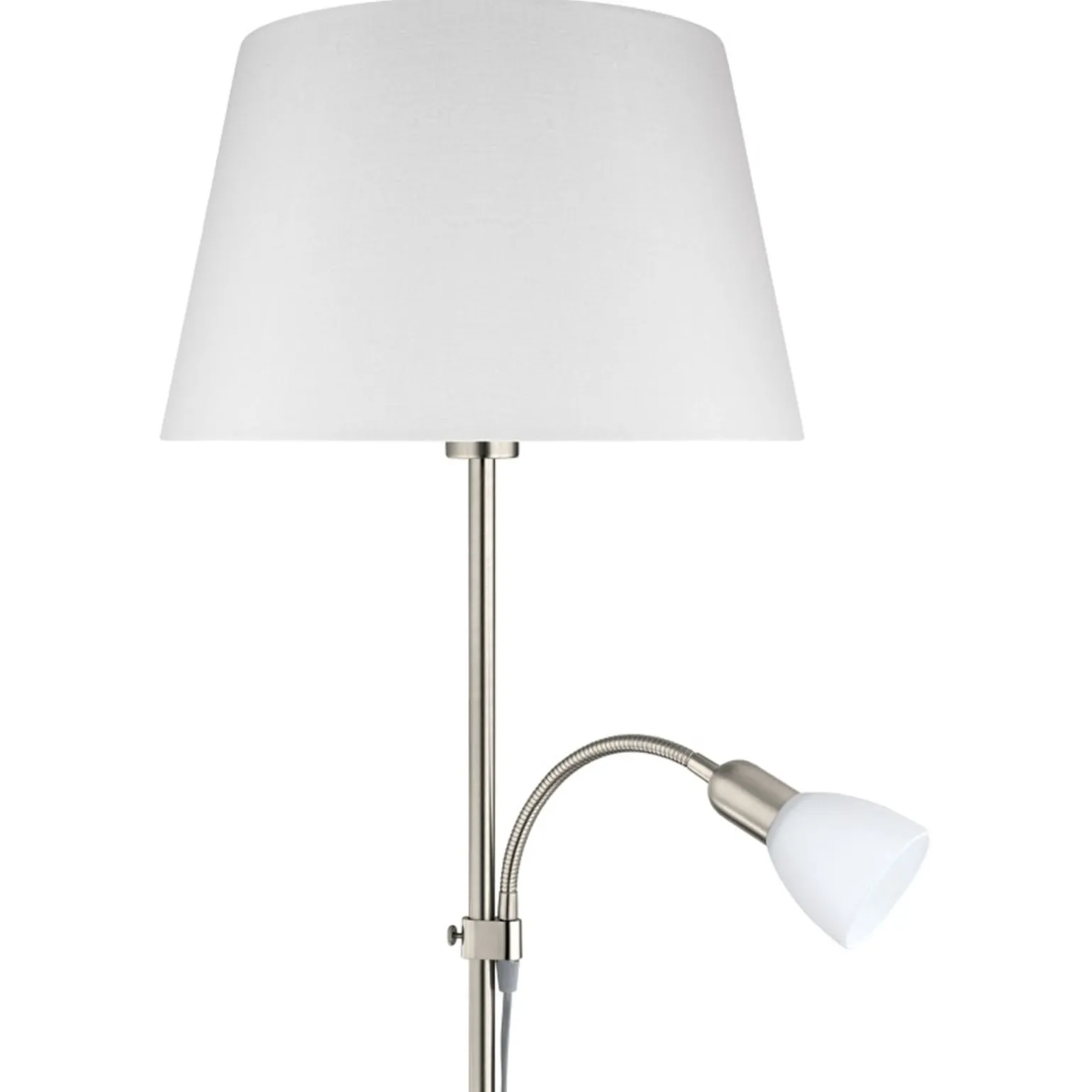Eglo Golvlampa Conesa Stål | Passande För 1x E27