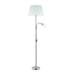 Eglo Golvlampa Conesa Stål | Passande För 1x E27