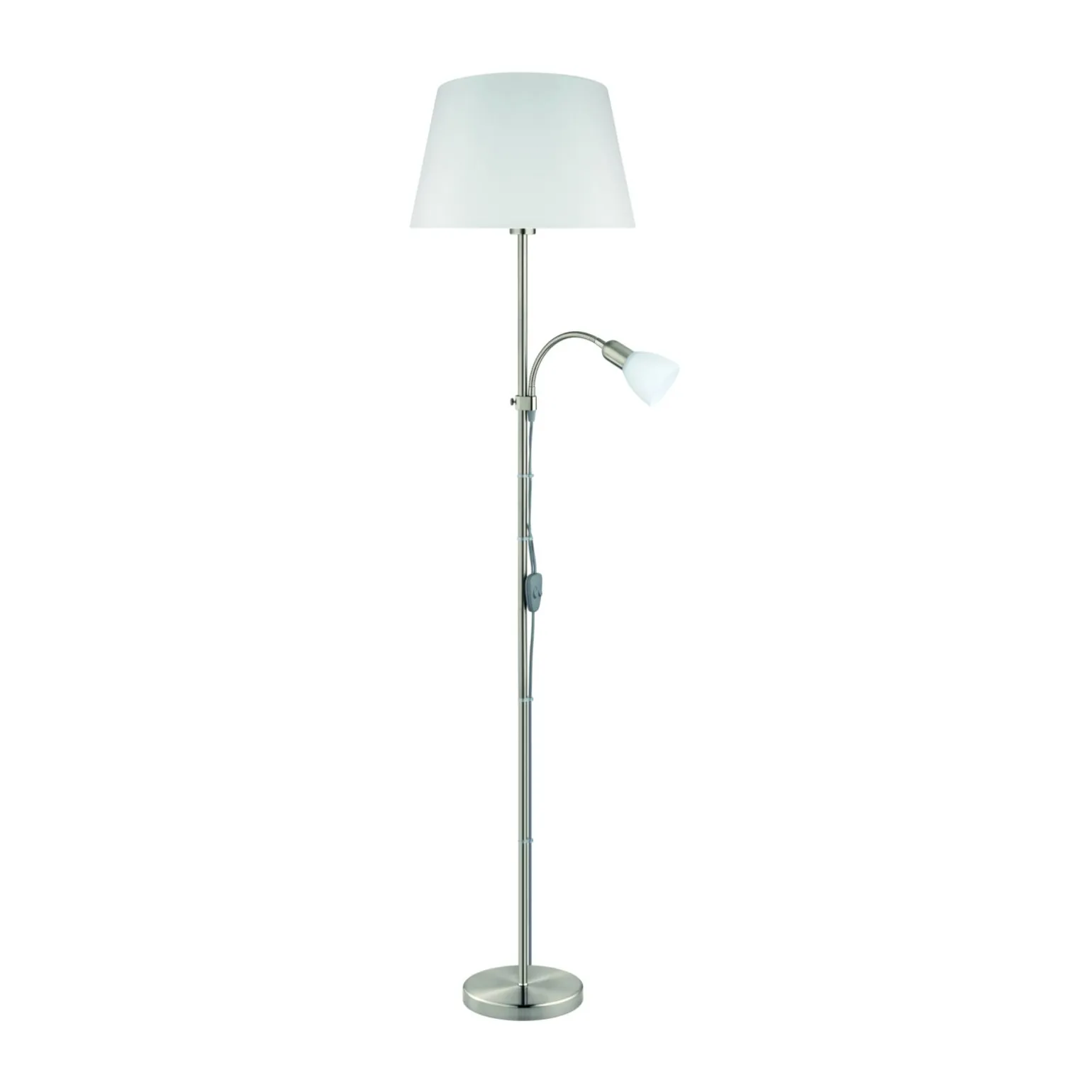 Eglo Golvlampa Conesa Stål | Passande För 1x E27