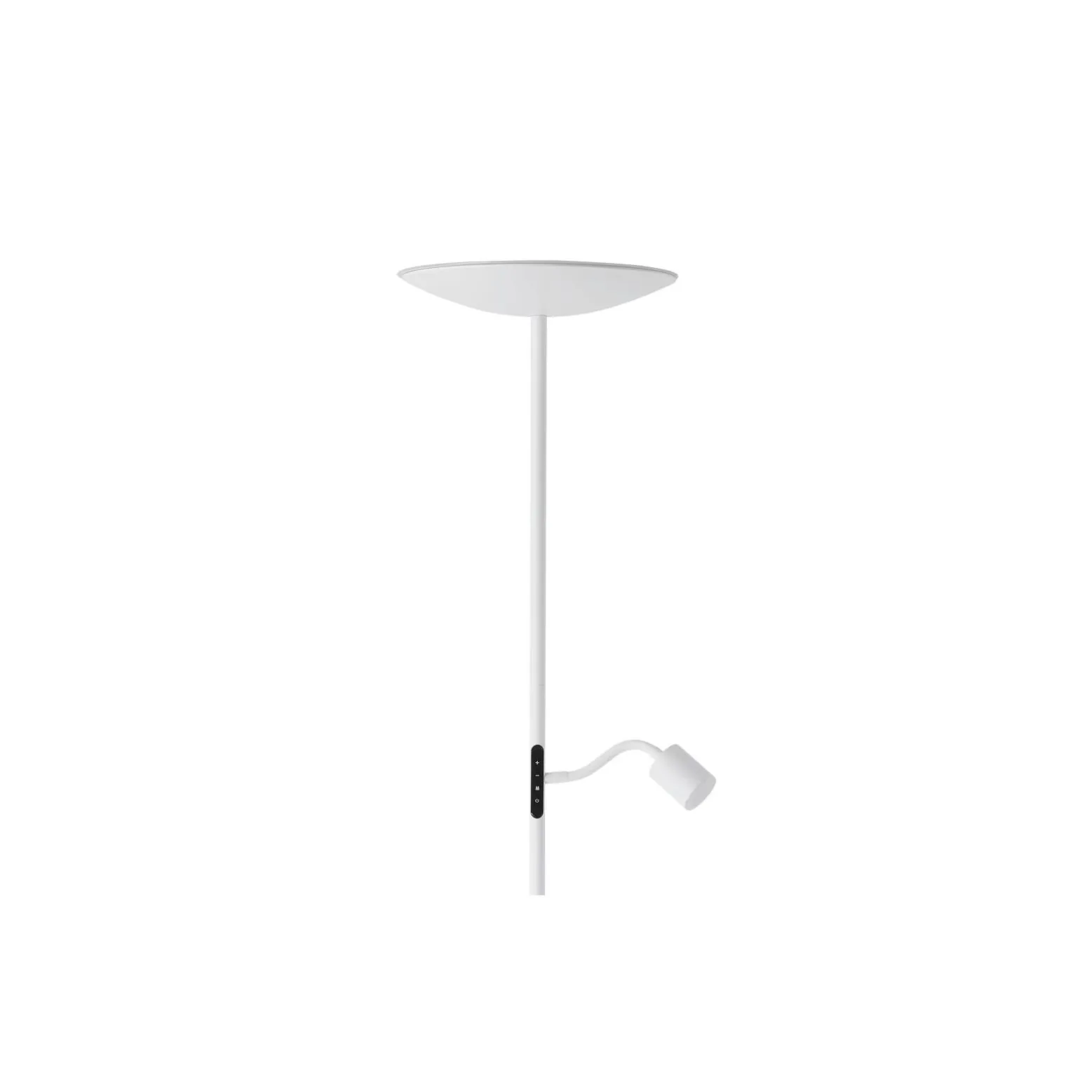 Eglo Golvlampa Conivarino Stål Vit 30.5W 3150lm - 827 Extra Varm Vit | Dimbar