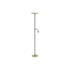 Eglo Golvlampa Conivarino Stål Brushed Mässing, Svart 30.5W 3150lm - 827 Extra Varm Vit | Dimbar