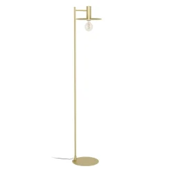 Eglo Golvlampa Escandell Stål Guld | Passande För 1x E27