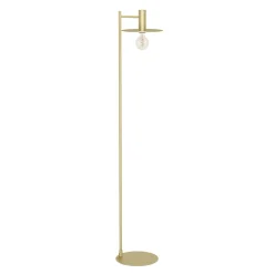 Eglo Golvlampa Escandell Stål Guld | Passande För 1x E27
