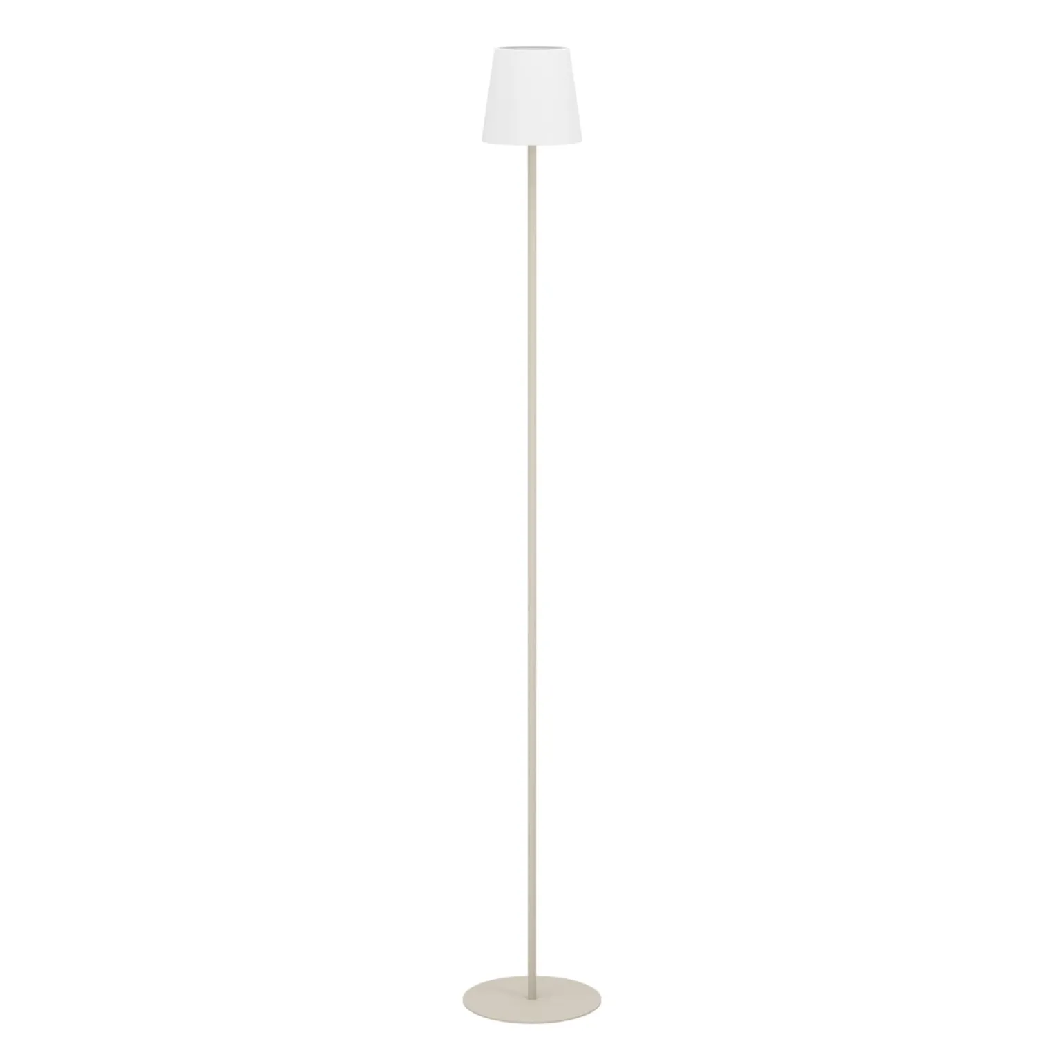 Eglo Golvlampa Fiorana Stål Sanded | Passande För 1x E14