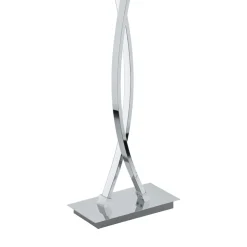 Eglo Golvlampa Lasana 2 Stål Aluminium Krom 36W 4700lm - 830 Varm Vit