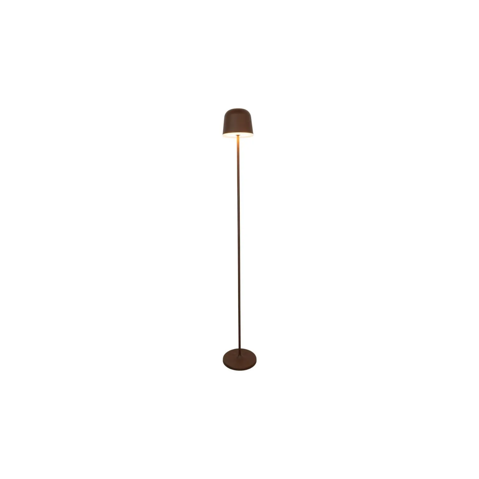 Eglo Golvlampa Mannera-L Aluminium Rostig 4W 440lm - 824-830-840 CCT | IP54 - 3-Stegs Dimbar