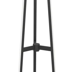 Eglo Golvlampa Mongolanda Aluminium Stål Svart Vit 30W 4300lm - 830 Varm Vit