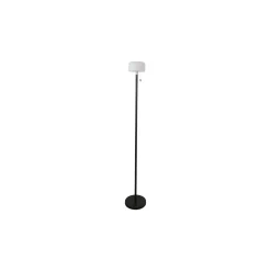 Eglo Golvlampa Montapalma-L Solar Stål Svart 2W 190lm - 830 Varm Vit | IP54 - Dimbar - USB-C