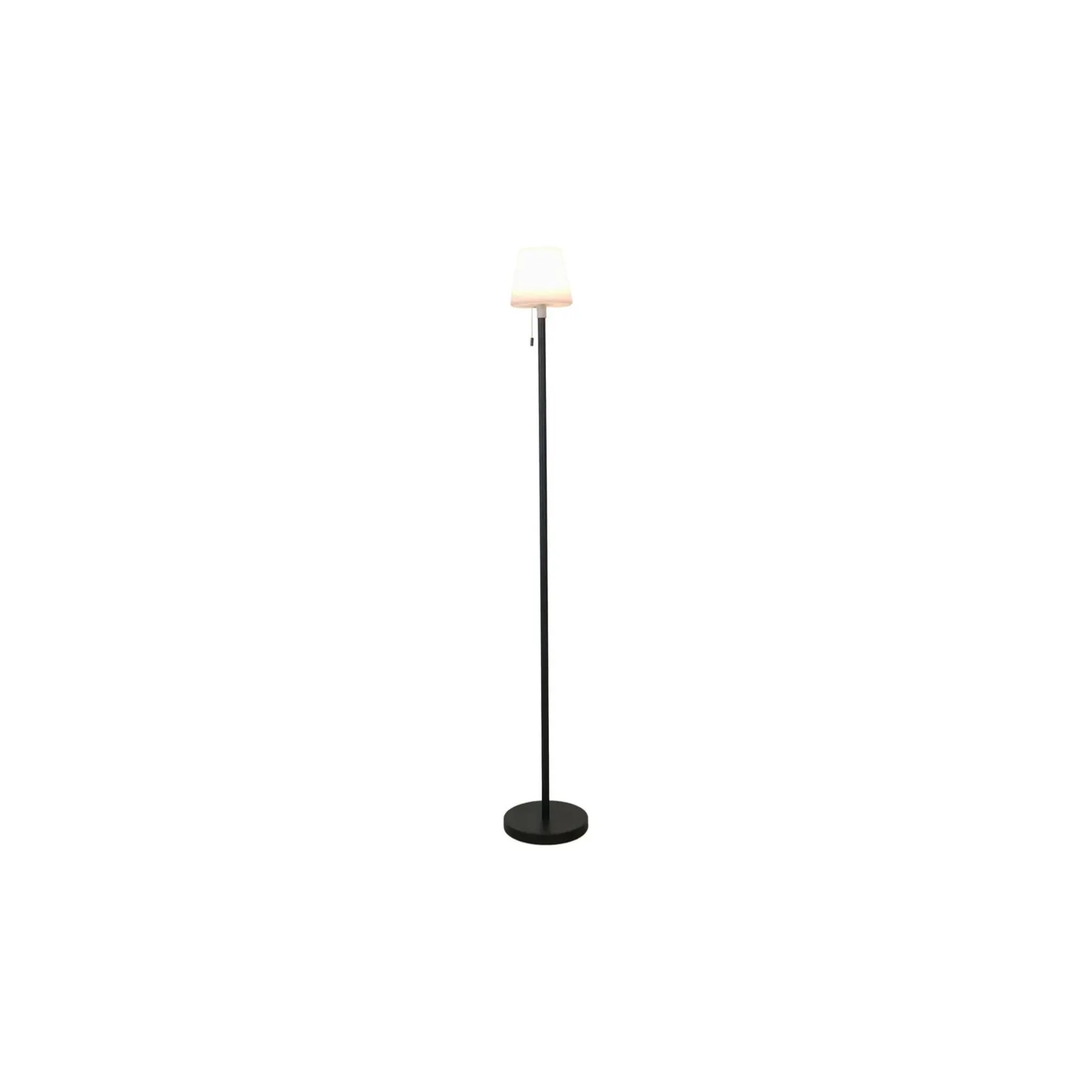 Eglo Golvlampa Montapalma-L Solar Stål Svart 2W 190lm - 830 Varm Vit | IP54 - Dimbar - USB-C