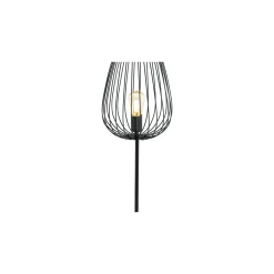 Eglo Golvlampa Newtown Stål Svart | IP20 - Passande för 1x E27