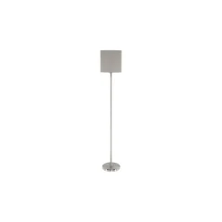 Eglo Golvlampa Pasteri Stål Satin Nickel Taupe | IP20 - Passande för 1x E27