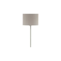Eglo Golvlampa Pasteri Stål Satin Nickel Taupe | IP20 - Passande för 1x E27