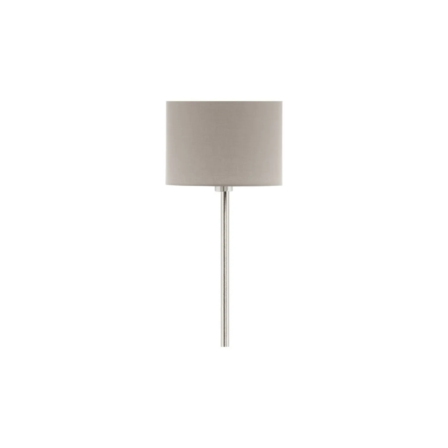 Eglo Golvlampa Pasteri Stål Satin Nickel Taupe | IP20 - Passande för 1x E27