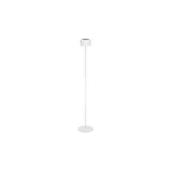 Eglo Golvlampa Roccanova-L Solar Stål Vit 2W 270lm - 830 Varm Vit | IP44 - Touchdimmerbar - USB-C
