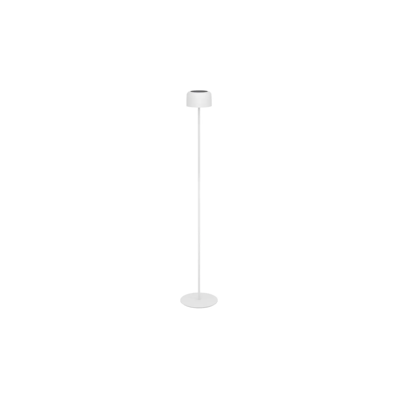 Eglo Golvlampa Roccanova-L Solar Stål Vit 2W 270lm - 830 Varm Vit | IP44 - Touchdimmerbar - USB-C