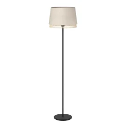 Eglo Golvlampa Tabley Stål Svart | Passande För 1x E27