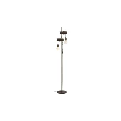 Eglo Golvlampa Townshend 4 Stål Brun Svart | IP20 - Passande för 2x E27