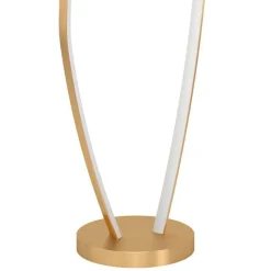 Eglo Golvlampa Vallerosa Aluminium Stål Guld 252W 3400lm - 830 Varm Vit