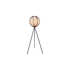 Eglo Golvlampa Waverton Stål Svart | IP20 - Passande för 1x E27