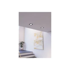 Eglo Infälld Spot Fueva 6 Plast Svart 6.3W 720lm - 827-840-865 CCT