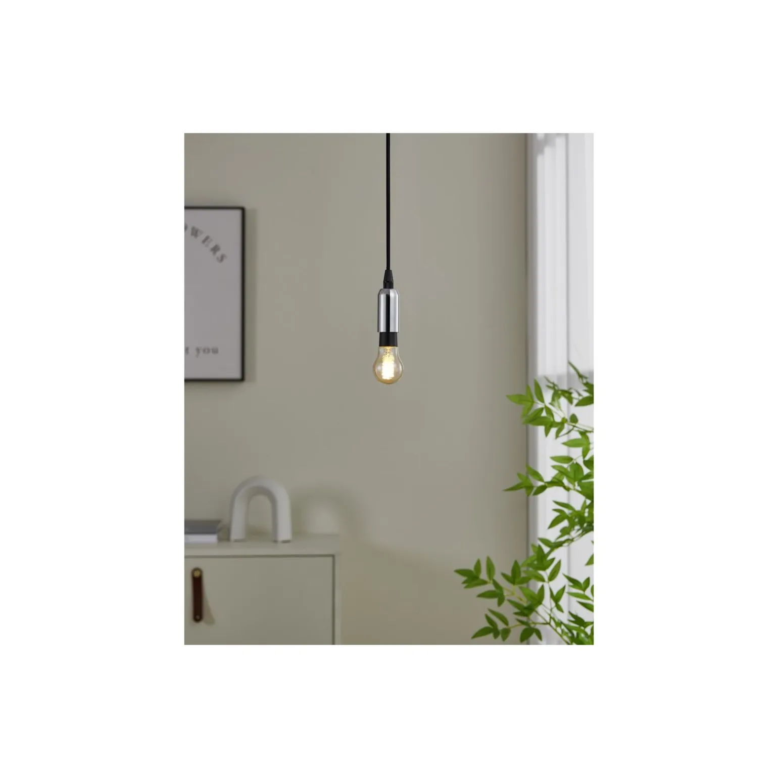 Eglo LED E14 Kronljus Ambar Filament 4.9W 470lm - 822-865 Justerbar Vit | Zigbee Dimbar- Ersättare 40W