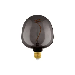 Eglo LED Globe E27 Filament Smokey 4W 40lm - 820 Extra Varm Vit | Dimbar - Ersättare 15W
