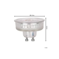 Eglo LED Spot GU10 PAR16 4W 400lm 38D - 827 Extra Varm Vit | Ersättare 57W