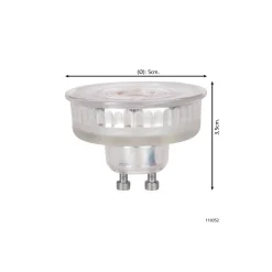 Eglo LED Spot GU10 PAR16 4W 400lm 38D - 840 Kallvit | Ersättare 57W