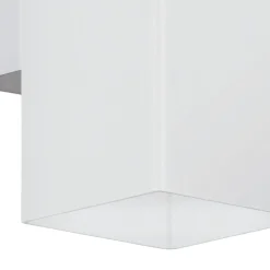 Eglo LED Vägglampa Passa Stål Krom Vit 28W 500lm - 830 Varm Vit | Passande För 2x GU10