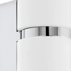 Eglo LED Vägglampa Passa Stål Krom Vit 28W 500lm - 830 Varm Vit | Passande För 2x GU10