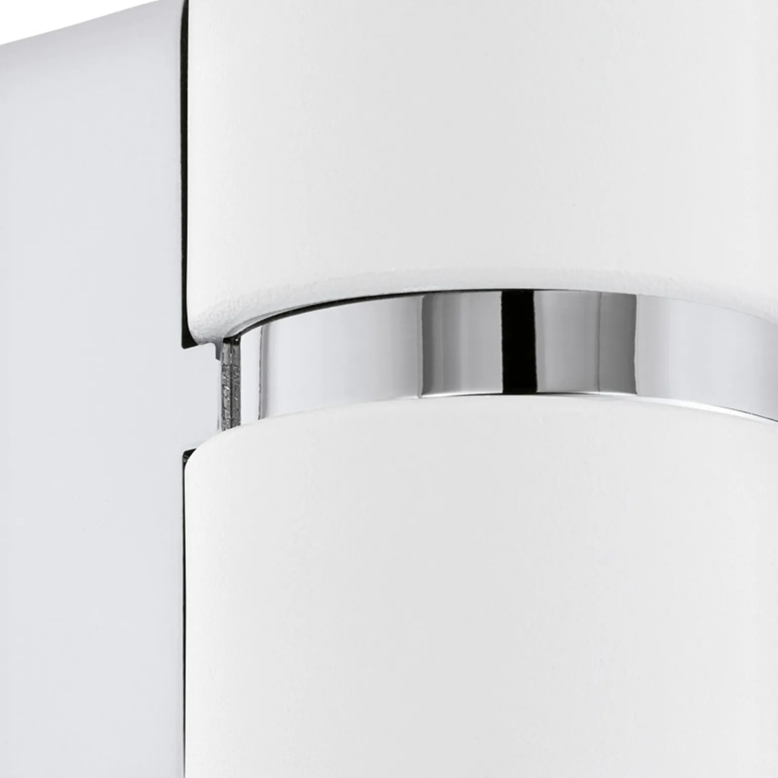 Eglo LED Vägglampa Passa Stål Krom Vit 28W 500lm - 830 Varm Vit | Passande För 2x GU10