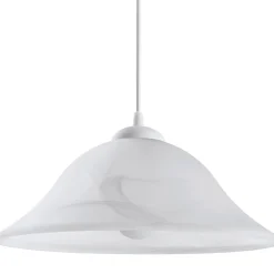 Eglo Pendellampa Albany Plast Vit | 350mm - Passande För 1x E27