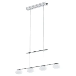 Eglo Pendellampa Aleandro 1 Stål Krom 4W 500lm - 830 Varm Vit | Dimbar