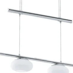 Eglo Pendellampa Aleandro 1 Stål Krom 4W 500lm - 830 Varm Vit | Dimbar