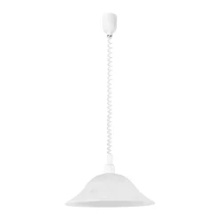 Eglo Pendellampa Alessandra Plast Vit | 380mm - Passande För 1x E27