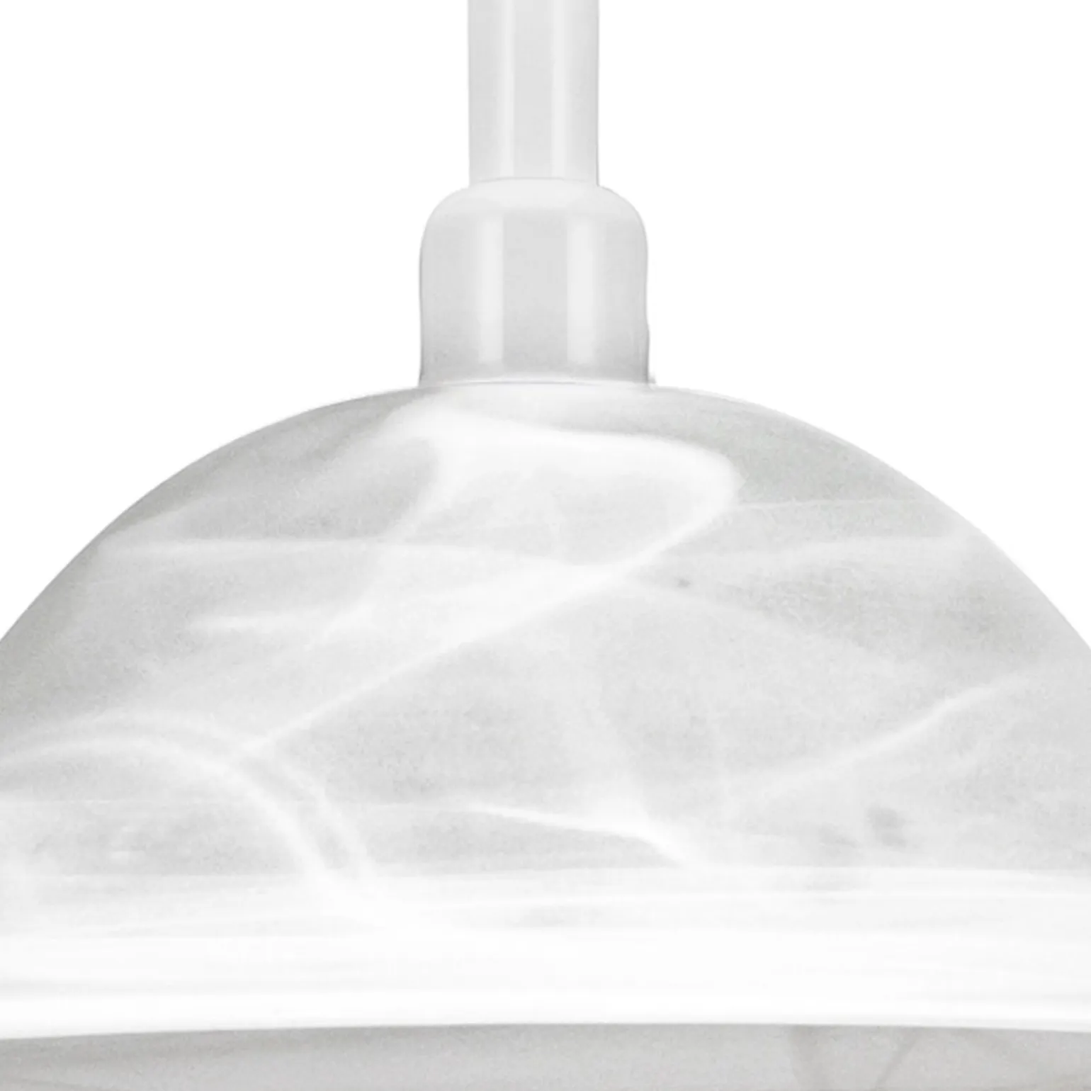 Eglo Pendellampa Alessandra Plast Vit | 380mm - Passande För 1x E27