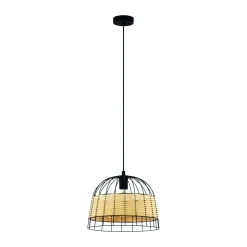 Eglo Pendellampa Anwick Stål Svart | 370mm - Passande För 1x E27