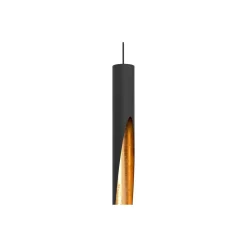 Eglo Pendellampa Barbotto Stål Svart, Guld 4.5W 345lm - 830 Varm Vit | Passande för GU10