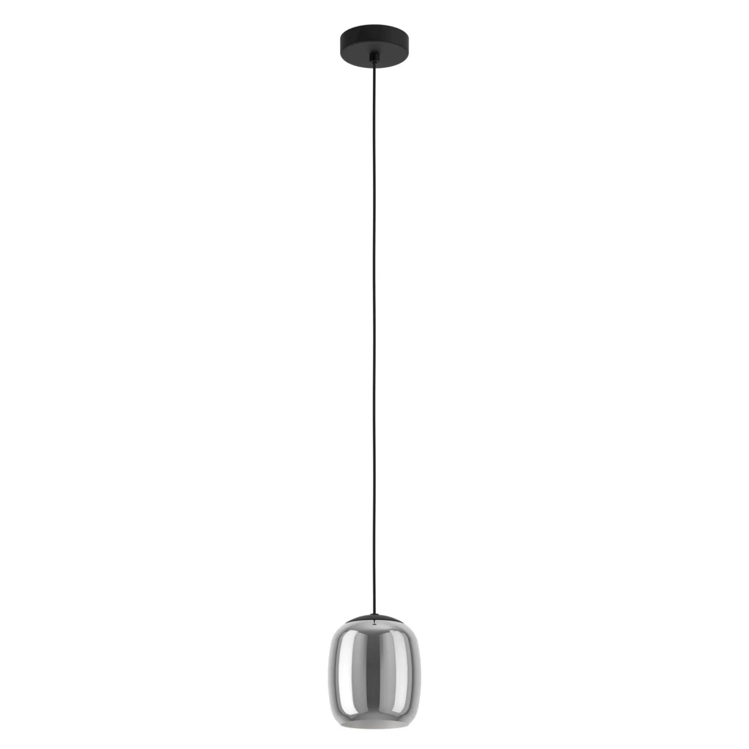 Eglo Pendellampa Ciampino Stål Svart | 150mm - Passande För 1x E27